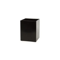 Pencil Vase Square (10x10x13.5cmH) Single Black