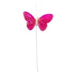 Pick Butterfly 10cm Assorted Set 1 Pack 12