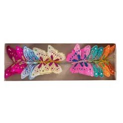 Pick Butterfly 10cm Assorted Pack 12