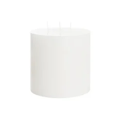 Pillar Candle 3 Wick 95Hr White (15x14.5cmH)