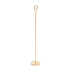 Place Card Table Number Holder Pack 2 Gold (30cmH)