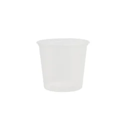 Plastic Container Round 1200ml Single Clear (14Dx11.5cmH)