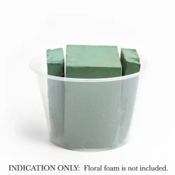 Plastic Container Round 1750ml Single Clear (17.5Dx11.5cmH)