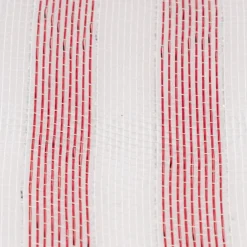 Plastic Mesh Narrow Roll Metallic Candy Stripe (25cmx9m)