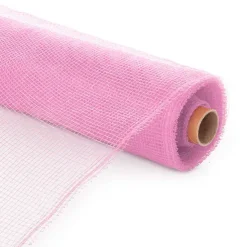 Plastic Mesh Roll Baby Pink (53cmx9m)