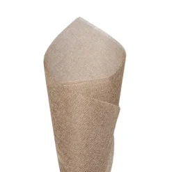 Poly Flax Jute Hessian Sheet Pack 50 Natural (50x70cm)