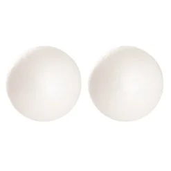 Polystyrene Ball Large Pack 2 White (15cmD)