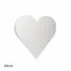 Polystyrene Heart Solid (W45cmx45cmx5cm) 18" Styro