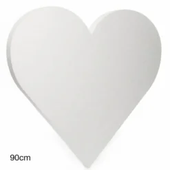 Polystyrene Heart Solid (W90cmx90cmx5cm) 36" Styro