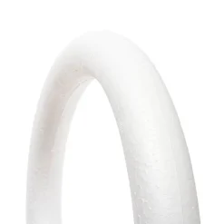 Polystyrene Wreath Full Round Edge (40Dx5cm) Pack 2