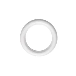 Polystyrene Wreath Full Round Edge (19Dx3cm) Pack 2