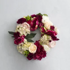 Polystyrene Wreath Full Round Edge (19Dx3cm) Pack 2