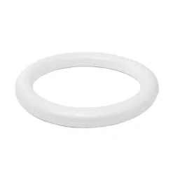 Polystyrene Wreath Full Round Edge (19Dx3cm) Pack 2