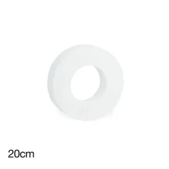 Polystyrene Wreath Round (20Dx5cm) 8" Styro