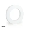 Polystyrene Wreath Round (50Dx5cm) 20" Styro