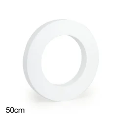 Polystyrene Wreath Round (50Dx5cm) 20" Styro
