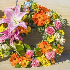 Polystyrene Wreath Round (60Dx5cm) 24" Styro