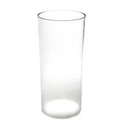 Polyvase Acrylic Cylinder Vase Clear (13Dx25cmH)