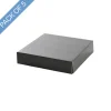 Posy Box Lid Medium Gloss Black Pack 5 (16.5x16.5x4cmH)