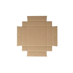 Posy Box Lid Mini Matte Kraft Pack 5 (14x14x3.5cmH)