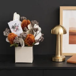 Posy Box Petite Misty Grey Pack 20 (10x10x10cmH)