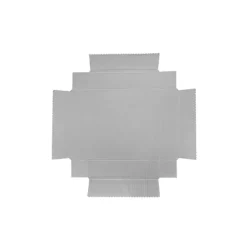 Posy Lid Mini Gloss Silver Pack 5 (14x14x3.5cmH)