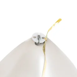 Pre Cut Balloon Ribbon with Clip Pk25 Metallic Gold (1.5m)