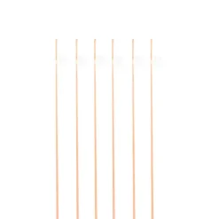 Pre Cut Balloon Ribbon with Clip Pk25 Peach (1.5m)