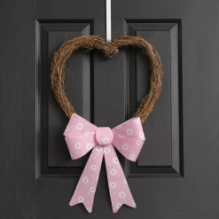 Pre-Made Bow Fabric Top Daisy Delight Pink (28*37cm)