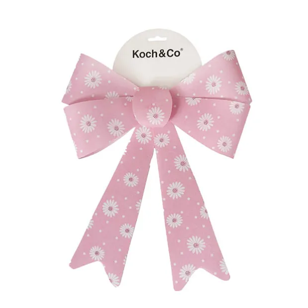 Pre-Made Bow Fabric Top Daisy Delight Pink (28*37cm)