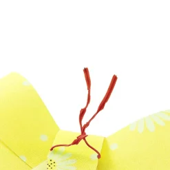 Pre-Made Bow Fabric Top Daisy Delight Lemon Pack 2 (14x19cm)