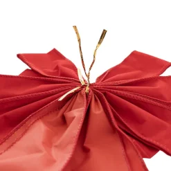 Pre-Made Bow Ribon Bow Velvet 10 Loops Red (26Wx32L)