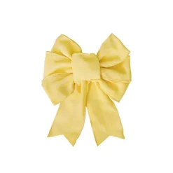 Pre-Made Bow Rustic Linen 6 Loops Lemoniscious (20x26cm)