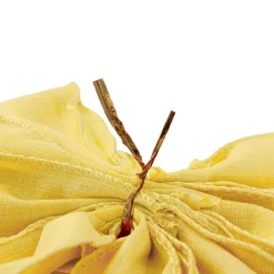 Pre-Made Bow Rustic Linen 6 Loops Lemoniscious (20x26cm)