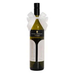 Pre-Made Bow Satin 25mm & Elastic Loop Pk6 White (10*11cm)