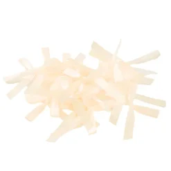 Pre-Made Ribbon Bow Double Face Satin Ivory Pk24(10mmx6.5cm)