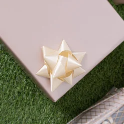 Premium Poly Florist Ribbon Satin Champagne (30mmx50m)