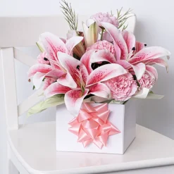 Premium Poly Florist Ribbon Satin Pink Delight(30mmx50m)