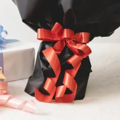 Premium Poly Florist Ribbon Satin Rouge (30mmx50m)