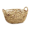 Premium Rattan Large Oval Hamper (40x34x18cmH)