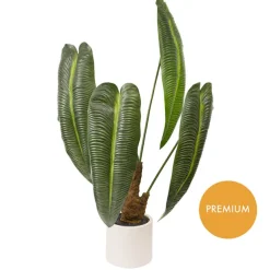 Premium Real Touch Artificial Anthurium Plant Green (120cmH)