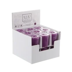 Premium Scented Votive Candle English Lavender 12 Hours