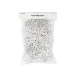 Premium Shredded Paper Filler Crinkle Cut White 150gram Bag