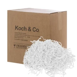 Premium Shredded Paper Filler Crinkle Cut White 5kg Box