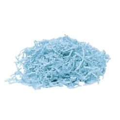 Premium Shredded Paper Filler Crinkle Cut Blue 150gm Bag