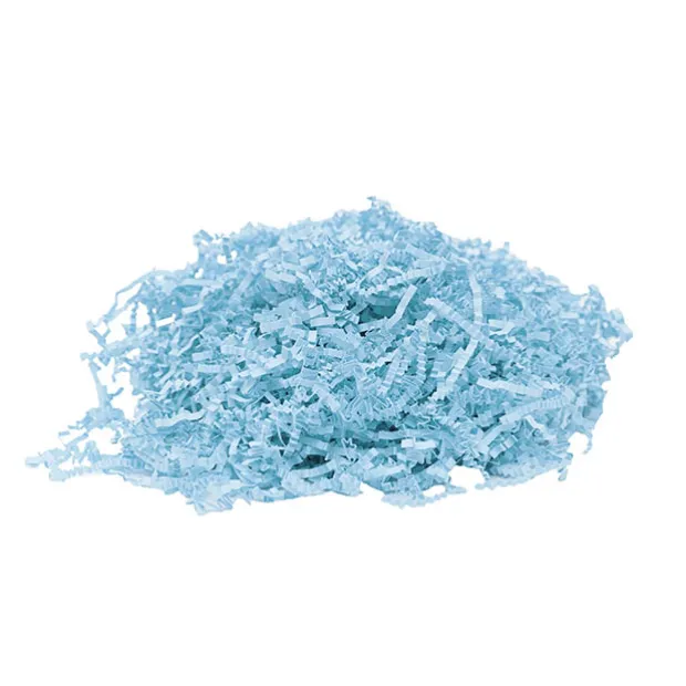 Premium Shredded Paper Filler Crinkle Cut Blue 150gm Bag