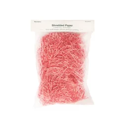 Premium Shredded Paper Filler Crinkle Cut Pink 150gm Bag