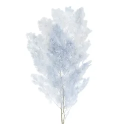 Preserved Dried Ming Fern Bunch 90g Soft Ombre Blue