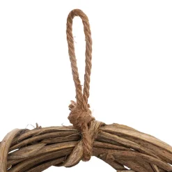 Preserved Dried Mixed Field Flower Wreath Wine (40cmD)