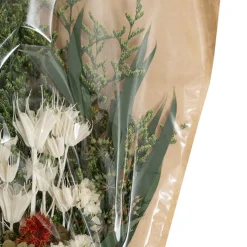 Preserved Dried Mixed Flower Arrangement Green (55cmH)